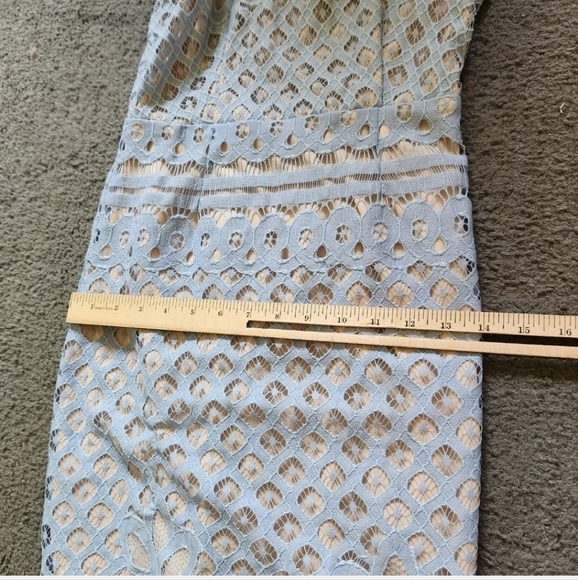 Lulu's Steal A Kiss Dress Extra Small Blue Lace Lined Event - Picture 10 of 10